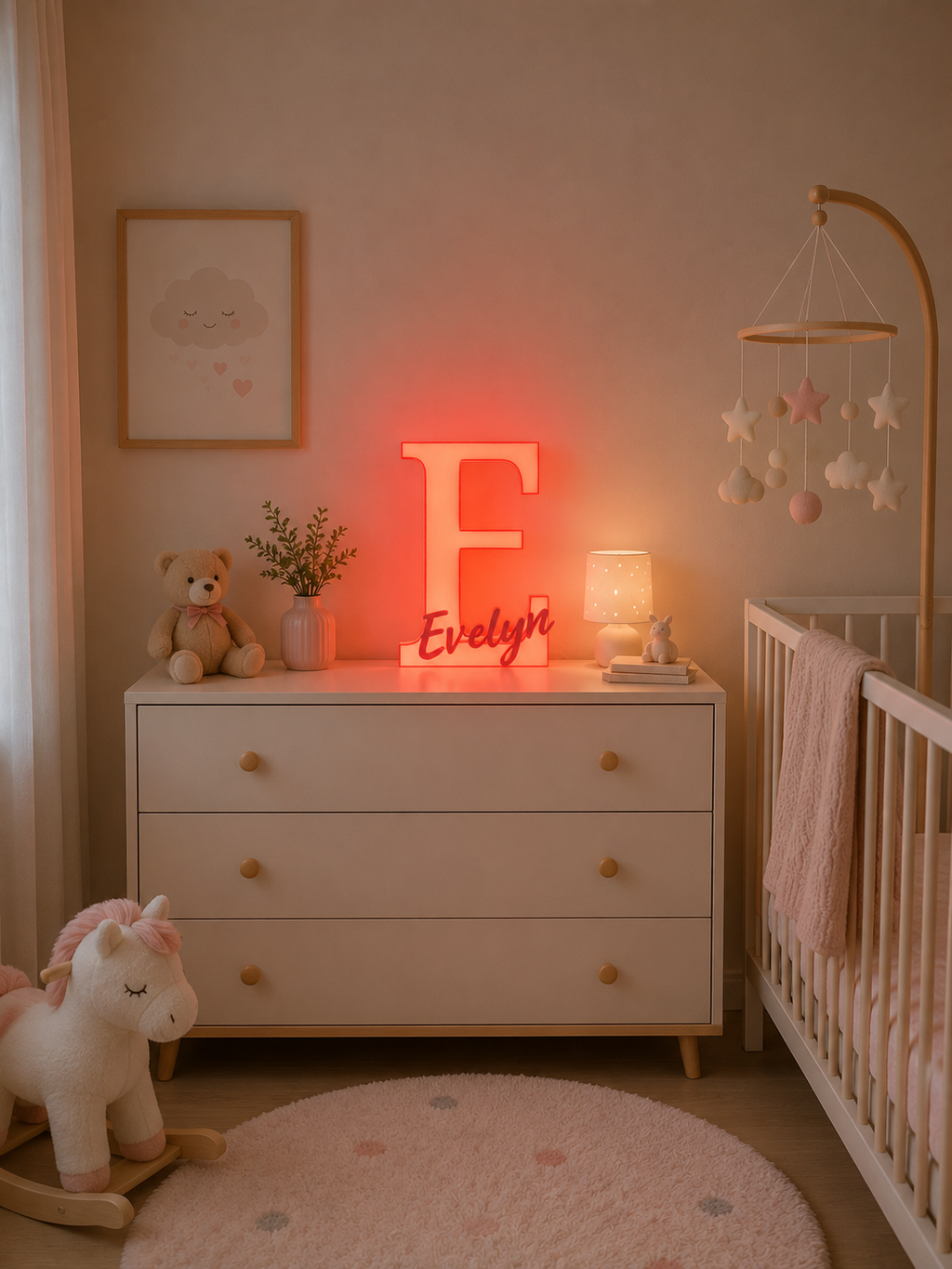 LumiNames – Personalised Illuminated Letter & Name Light